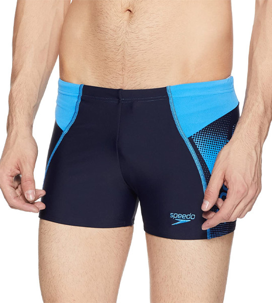 lyka Male Swimwear Logo Panel Aquashort