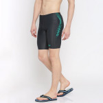 Men Grey Solid Swim Shorts