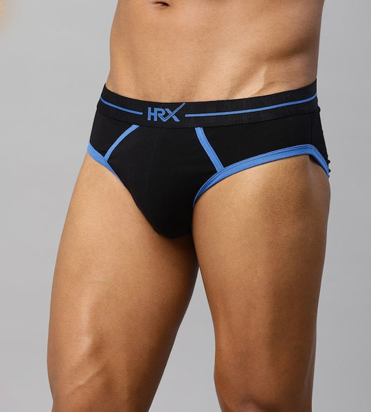 Men Black Lifestyle Brief