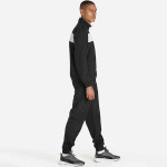 Men Black & White Printed Tracksuits